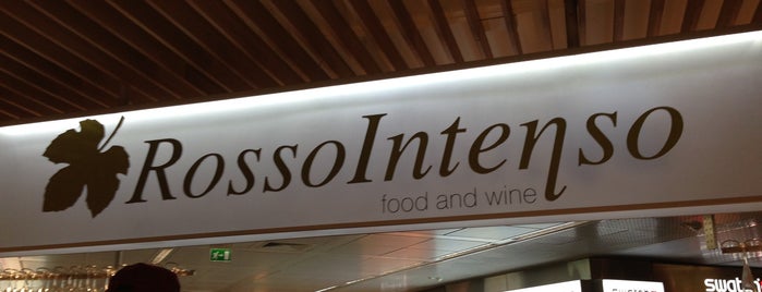 RossoIntenso is one of Tim's Favorite AIRPORT Bars, Restaurants & Shops.