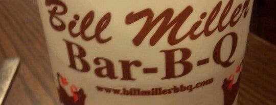 Bill Miller Bar-B-Q is one of Orte, die Cory gefallen.