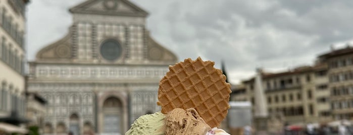 Gelateria is one of Florence.