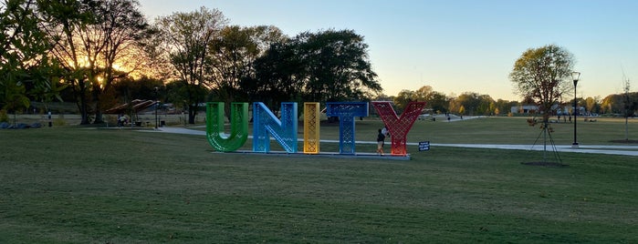 Unity Park is one of Greenville.
