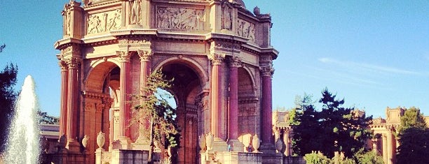 Palace of Fine Arts is one of San Francisco's Favorite Spots.
