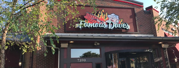 Famous Dave's is one of Don's Favorite Places.