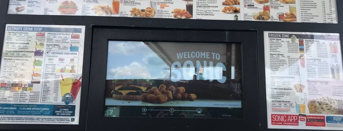 SONIC Drive In is one of Places to eat.