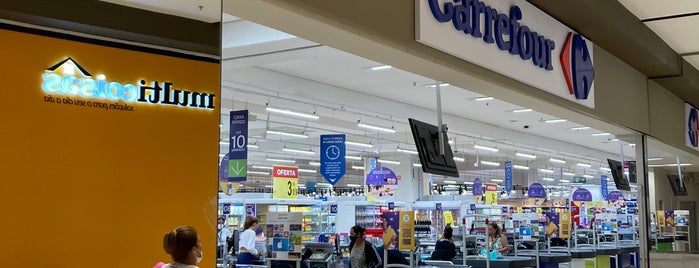 Carrefour is one of Supermercados.