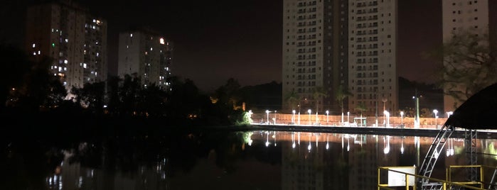 Lagoa da Saudade is one of Santos Maravilhosa.