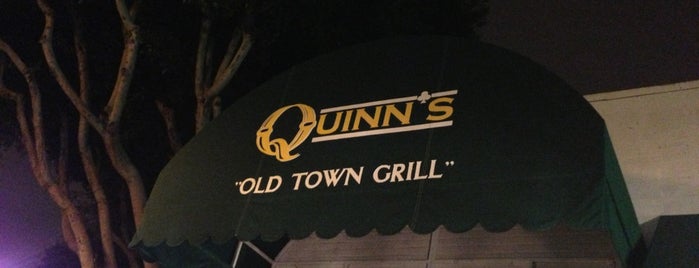 Quinn's Old Town Grill is one of Lugares favoritos de Mike.