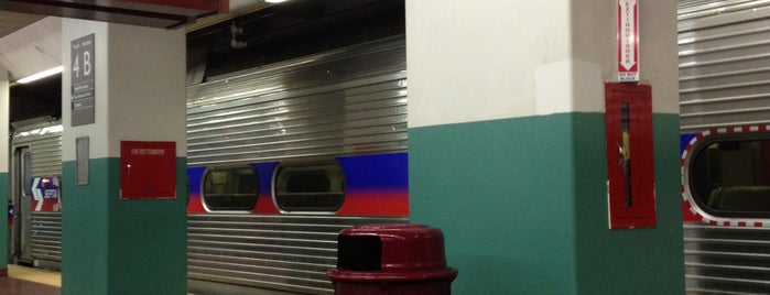 SEPTA Suburban Station is one of Trains.