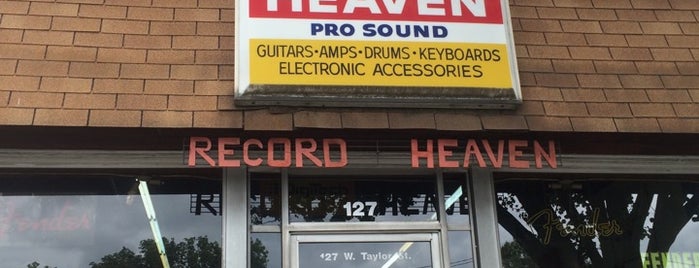 Record Heaven is one of Tempat yang Disukai Chester.