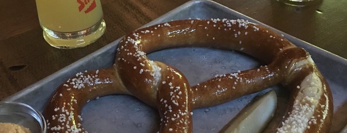 Queen Anne Beerhall is one of The 15 Best Places for Pretzels in Seattle.