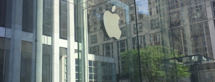 Apple Fifth Avenue is one of สถานที่ที่ Thelocaltripper ถูกใจ.