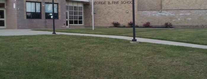George B Fine Elementary School is one of Places I go.