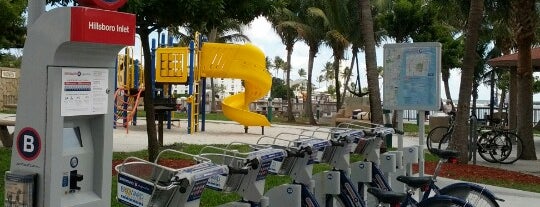 B-Cycle Hillsboro Inlet is one of Broward B-cycle Stations.