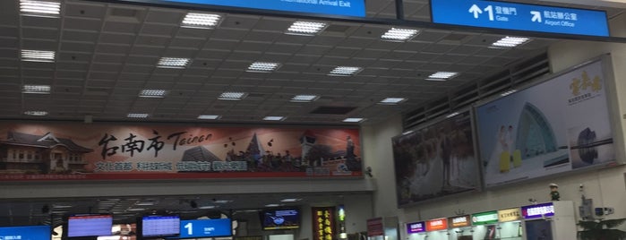 Aéroport international de Taïnan (TNN) is one of Taiwan.