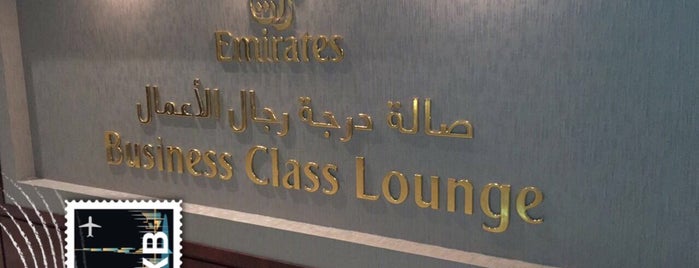 Emirates Business Class Lounge is one of Feras’s Liked Places.