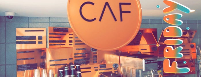 CAF Cafe - Yarmouk is one of Tempat yang Disukai Feras.