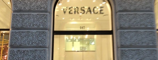 Versace is one of Clothing Stores in NYC.