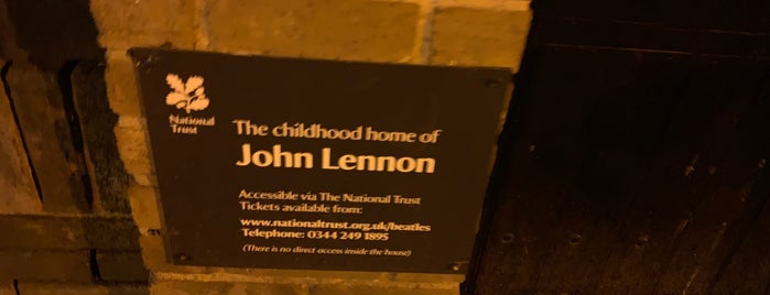 Childhood Home of John Lennon is one of Liverpool.