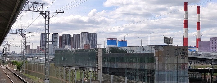 Станция МЦК «Новохохловская» is one of Московское центральное кольцо (МЦК).