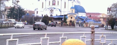 Площа Кирила і Мефодія / Cyril and Methodius Square is one of Tempat yang Disukai Андрей.