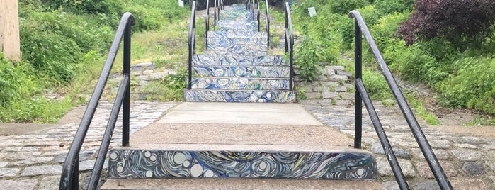 Fountain Street Steps is one of Places To Visit In Philly 2018.