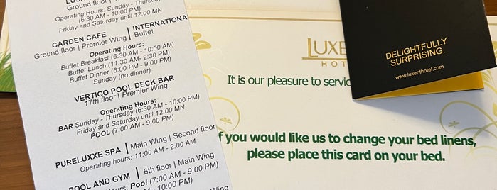 Luxent Hotel is one of Must try.