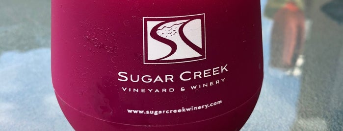 Sugar Creek Winery is one of Locais curtidos por Stephanie.
