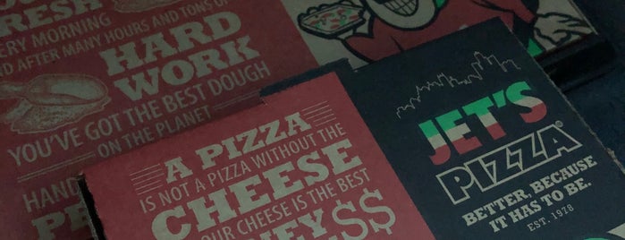 Jet's Pizza is one of Eats.