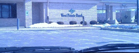 West Pointe Bank is one of Oshkosh Bumming.