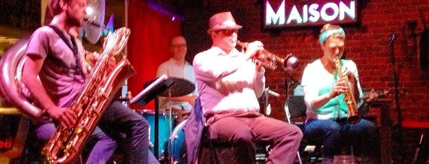 Maison is one of Louisiana's Music Venues.