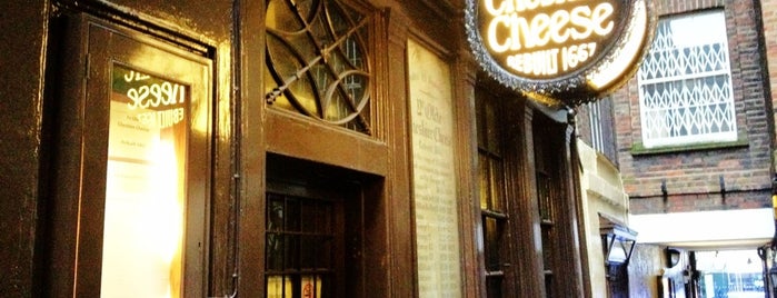 Ye Olde Cheshire Cheese is one of MB's London Pubs and Bars.