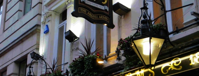 The Argyll Arms is one of London Pubs.