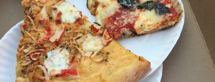 Artichoke Basille’s Pizza is one of NYC Eats.