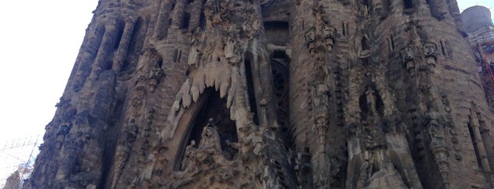 The Basilica of the Sagrada Familia is one of Barcelona - Best Places.