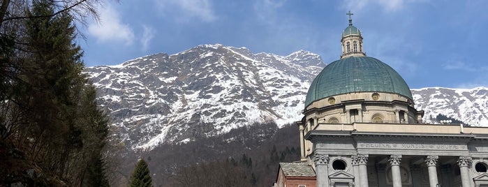 Santuario di Oropa is one of Northern Italy.