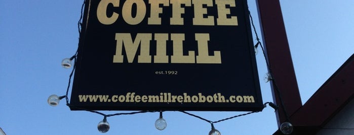 The Coffee Mill is one of Dewey Beach/Rehoboth.