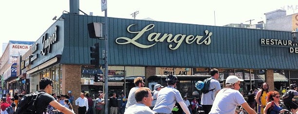 Langer's Delicatessen-Restaurant is one of Los Angeles.