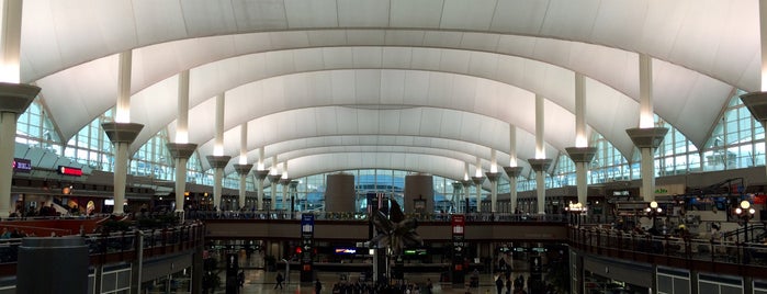 Denver International Airport (DEN) is one of Airports.