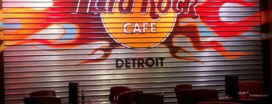 Hard Rock Cafe Detroit is one of Detroit.