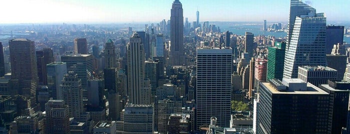 Rockefeller Center is one of New York.