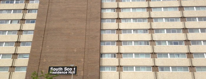 South Scott Hall is one of Residence Halls.