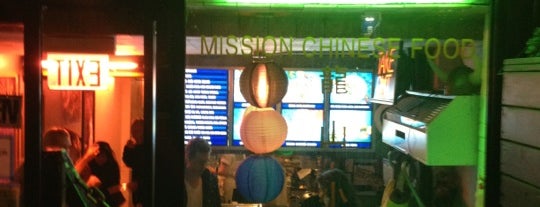 Mission Chinese Food is one of NYC Restaurant Master List.