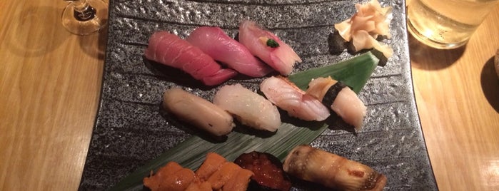 Sushi Azabu is one of Omakase.