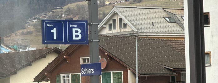Bahnhof Schiers is one of Bahnhöfe Top 200 Schweiz.