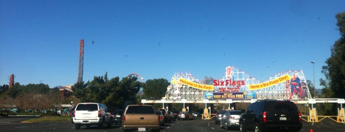Six Flags Magic Mountain is one of John Hughes Shooting Locations.