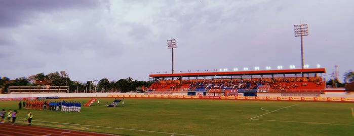 สนามกีฬากลางจังหวัดตราด is one of Regional League Division 2 Central & Eastern 2012.