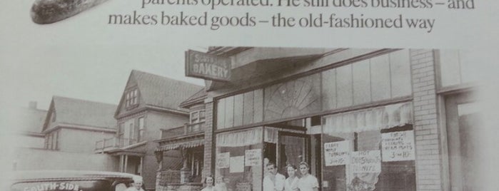 Mazurek's Bakery is one of When the Dog Bites, When the Bee Stings.