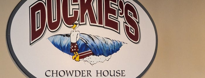Duckie's Chowder House is one of Fishy fishy.