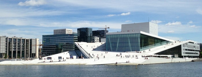 Oslo Opera House is one of Norge.