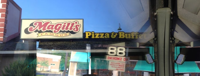 Magills Famous Pizza & Buffet is one of Places to try.
