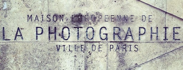 Maison Européenne de la Photographie is one of Paris Culture.